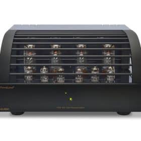 PrimaLuna+Evo+300+Tube+Poweramplifier+ +black+ +white+background