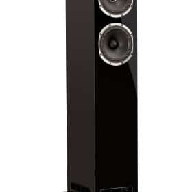רמקול רצפתי בגימור Piano Gloss Black