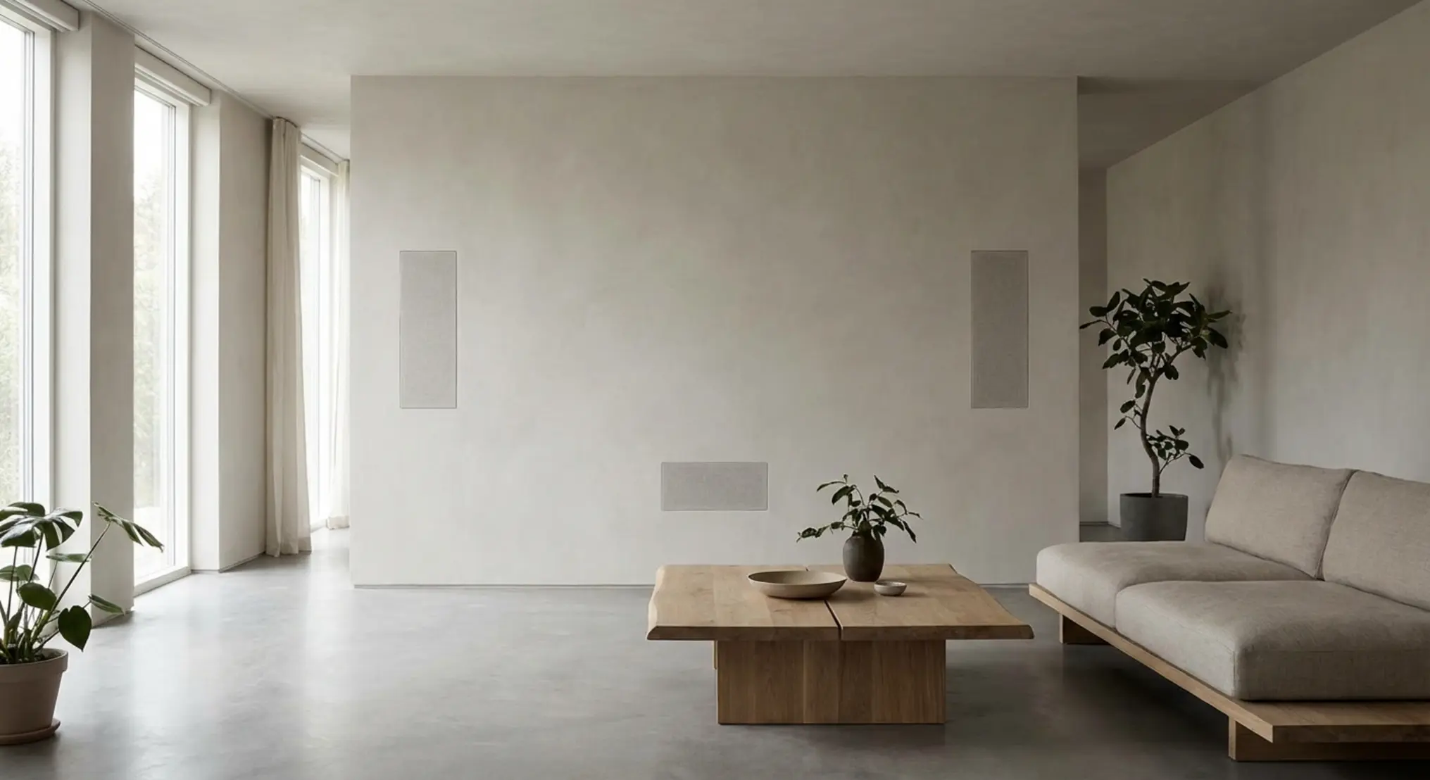 רמקולים שקועים (In-wall): להתפשר על העיצוב או על הסאונד?