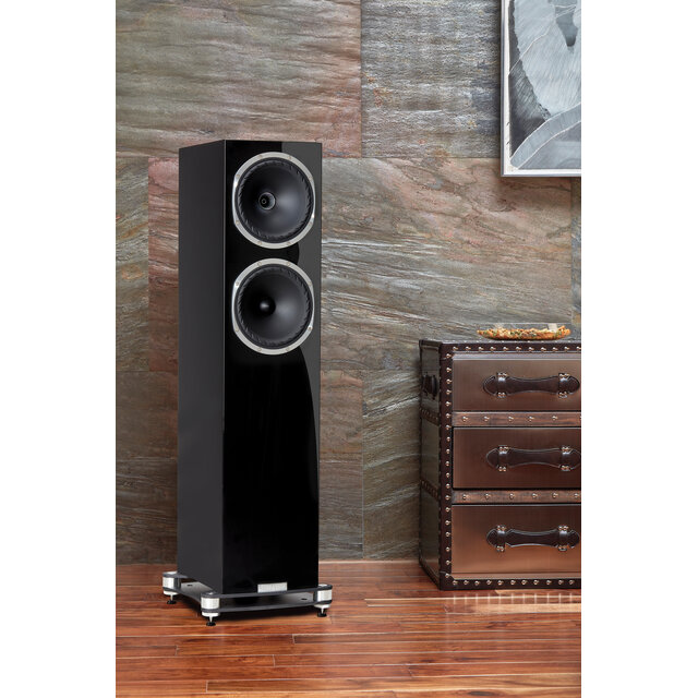 רמקול רצפתי Fyne Audio F502SP שחור מבריק