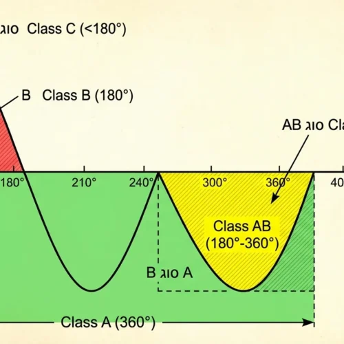מגברי Class A, Class AB ו-Class D: המדריך הטכני המלא