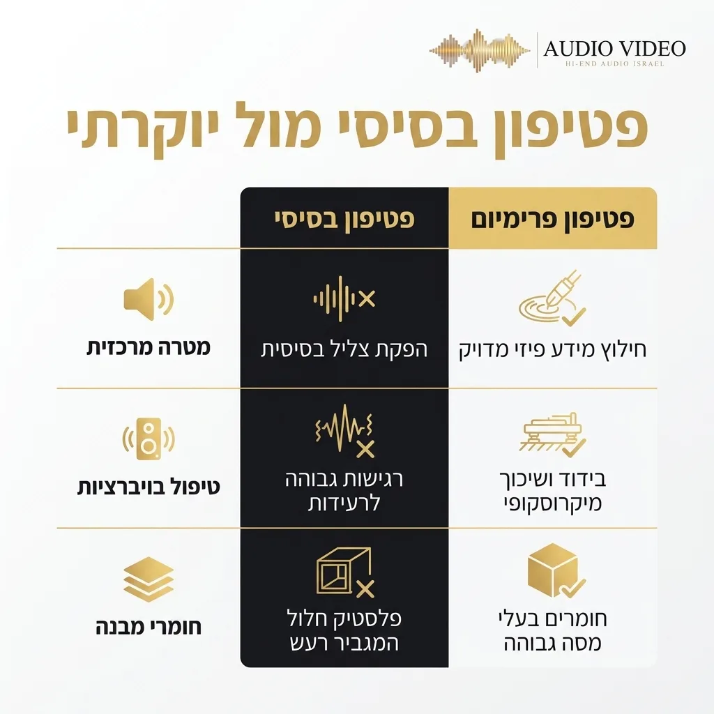 המדריך השלם לבחירת פטיפון High-End ראשון ב-2026 4 אינפוגרפיקה