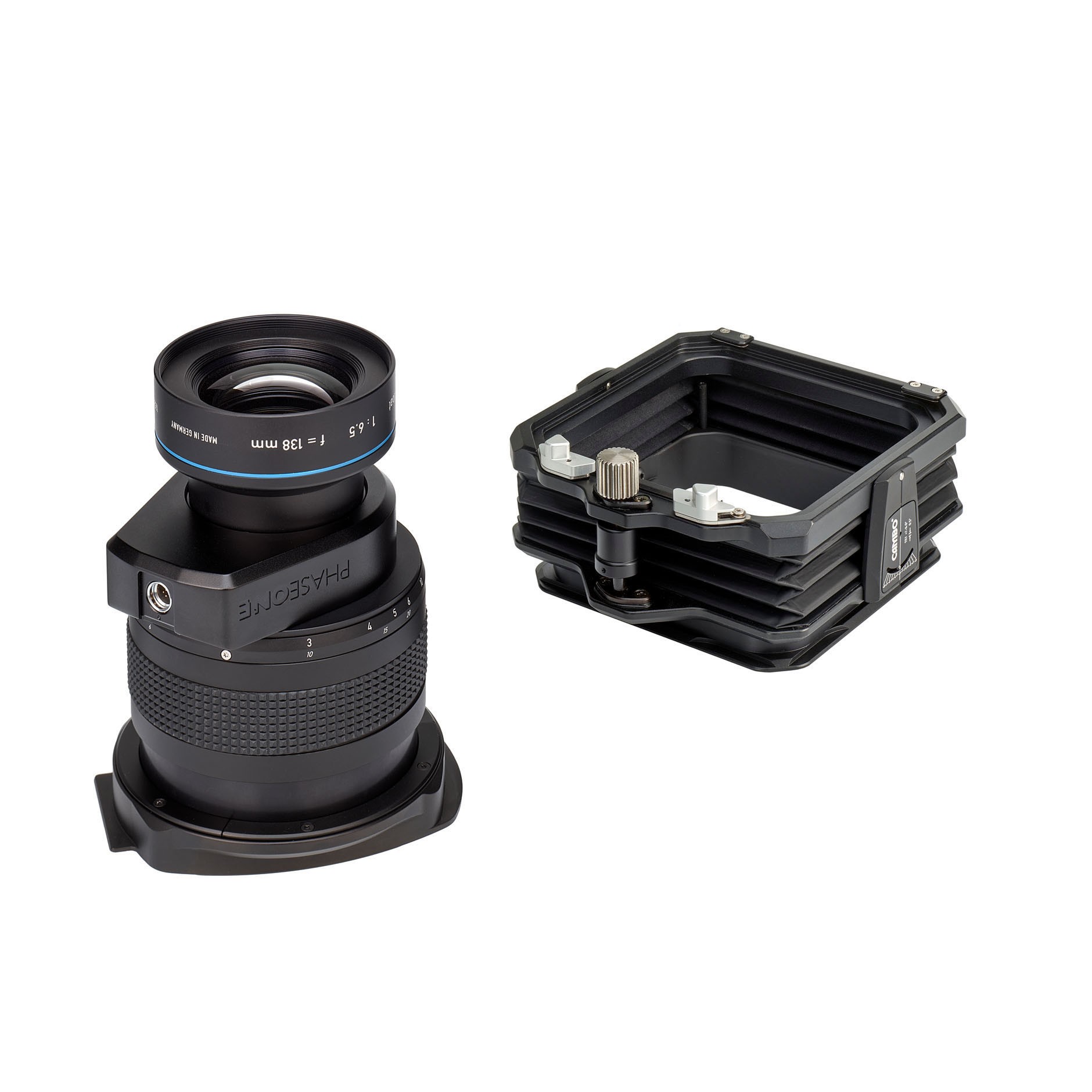 Cambo WRX-138SB – מכלול עדשת Rodenstock 138mm (קנה קצר) עם X-Shutter 1 לוח עדשה Cambo WRX-138SB עם Rodenstock HR Digaron-SW float 6.5/138