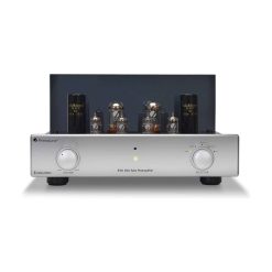 089b+ +PrimaLuna+Evo+200+Tube+Preamplifier+ +silver+ +front+low+ +white+brackground